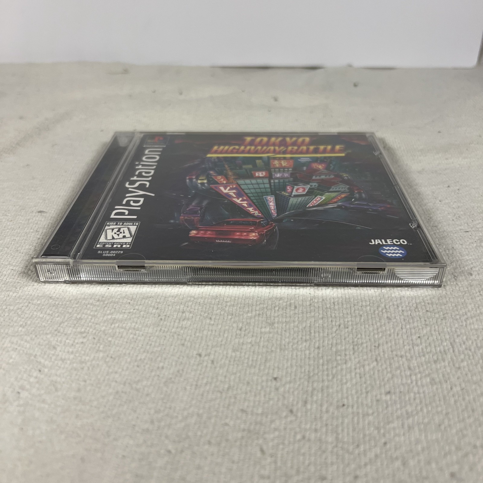 Tokyo Highway Battle Sony PlayStation 1 1996 Black Label CIB Tested Manual