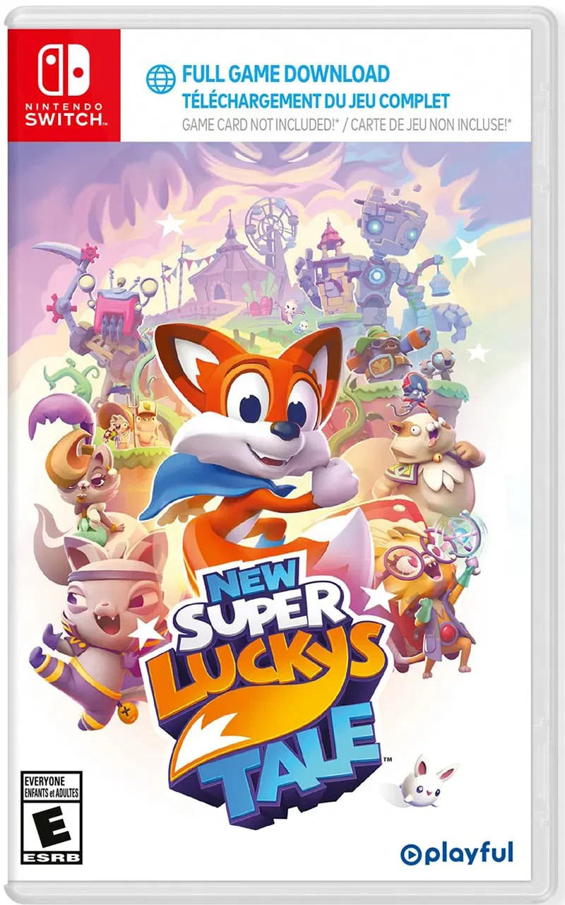 New Super Lucky’s Tale [Code in Box] – Nintendo Switch – Brand New