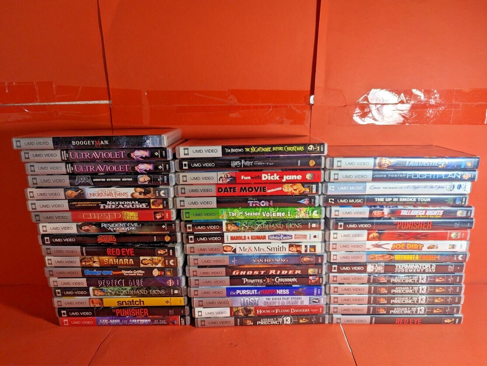 Sony PSP UMD Videos – Pick and Choose- Mixed Lot/Selection of Movies Good Cond.