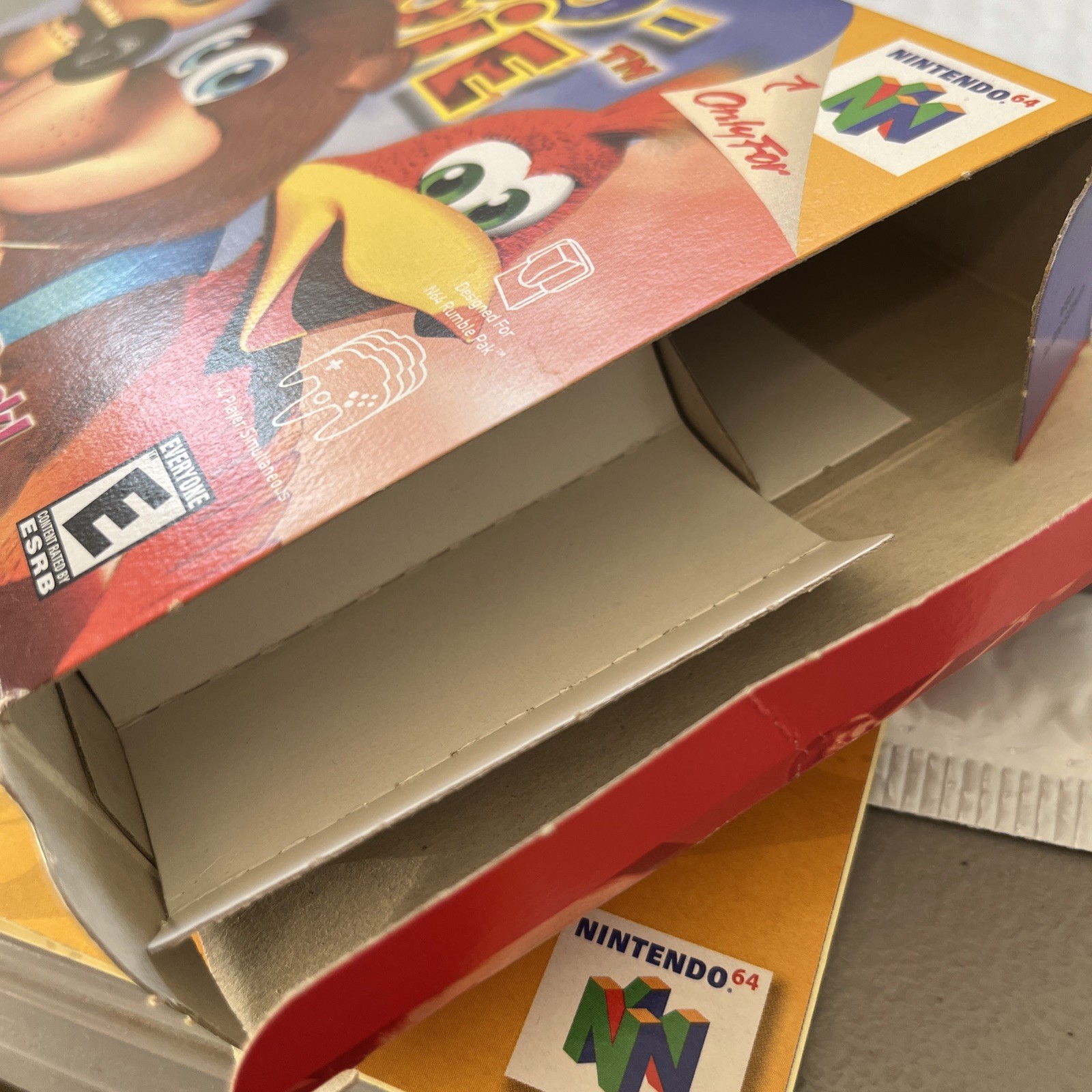 Banjo-Tooie N64 Nintendo 64 Authentic Box Manual Game