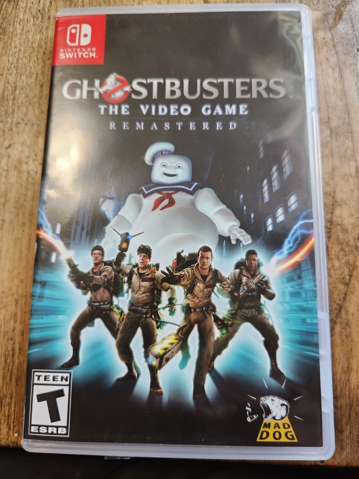 Ghostbusters The Video Game Remastered for Nintendo Switch Clean w Proof of Test