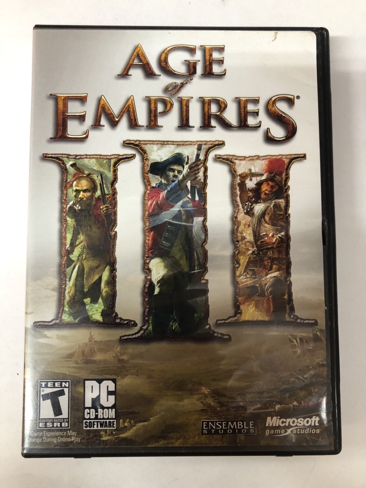 Pre-Owned Age of Empires 3 III PC CD-ROM 3 Disk Game
