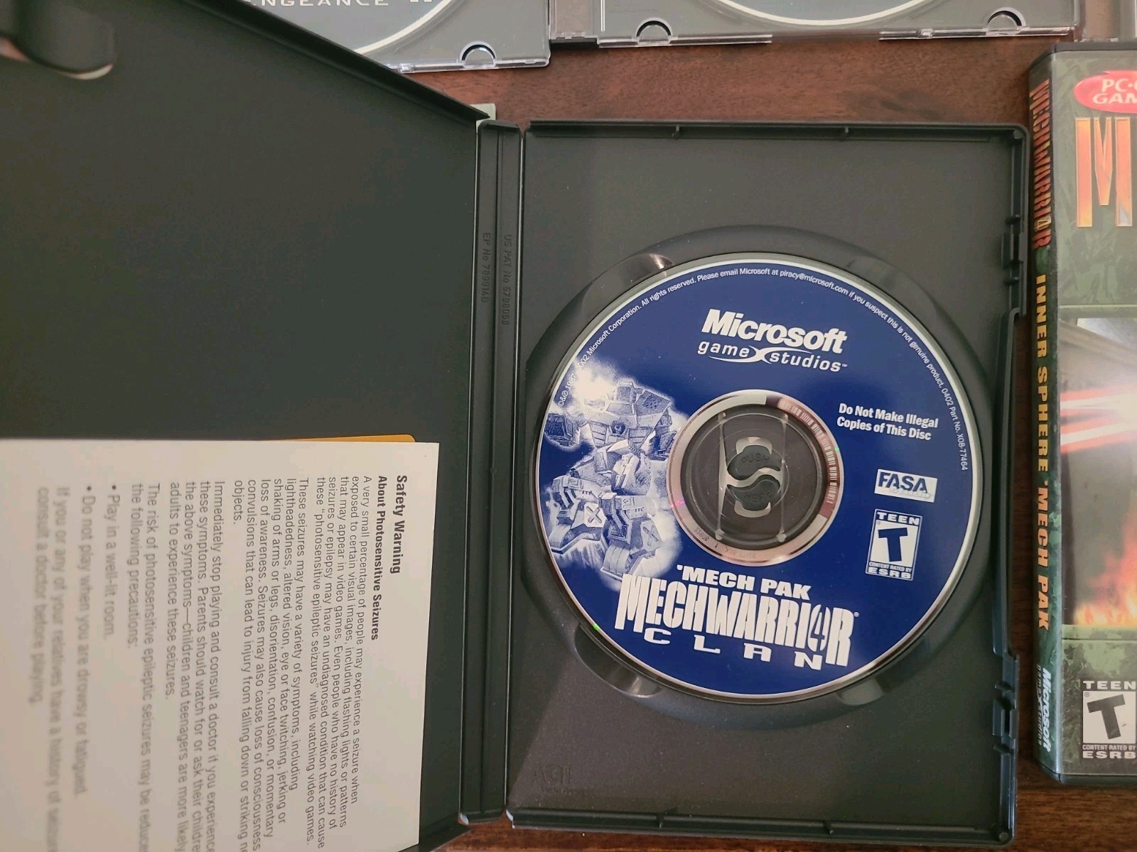 MechWarrior 4 Vengeance PC Clan & Inner Sphere Mech Pack Blak Knight Expansion