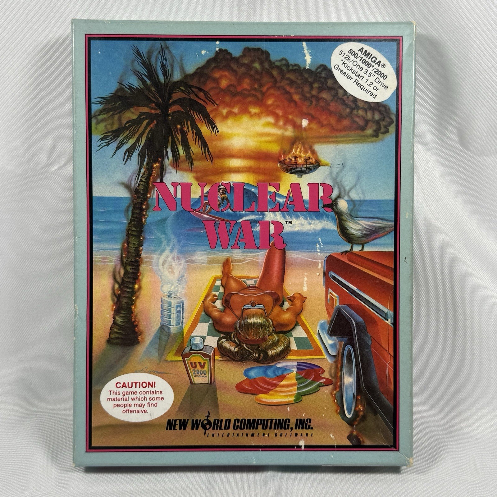 Nuclear War – New World Computing – Commodore AMIGA (CIB) Big Box PC Gaming RARE