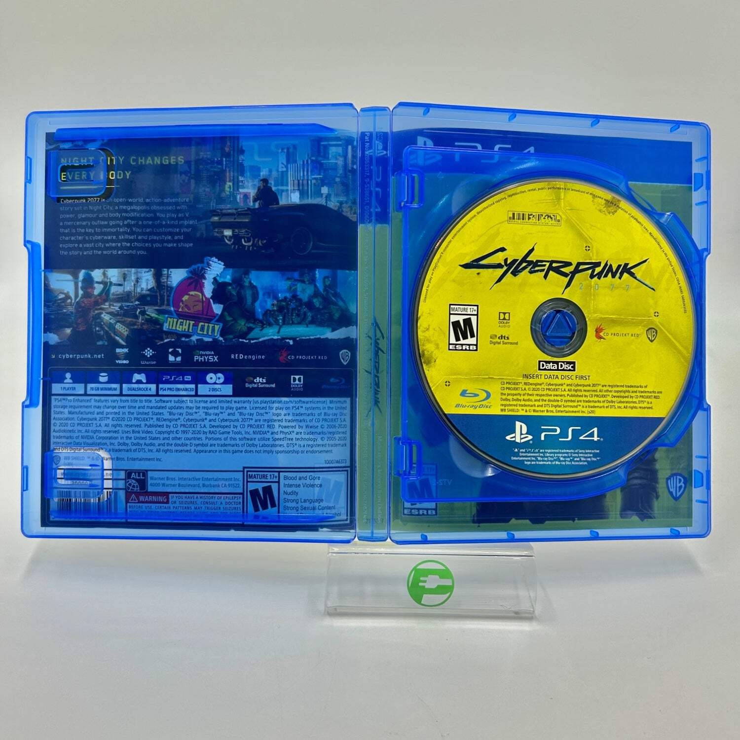 Cyberpunk 2077 (Sony PlayStation 4 PS4, 2020)