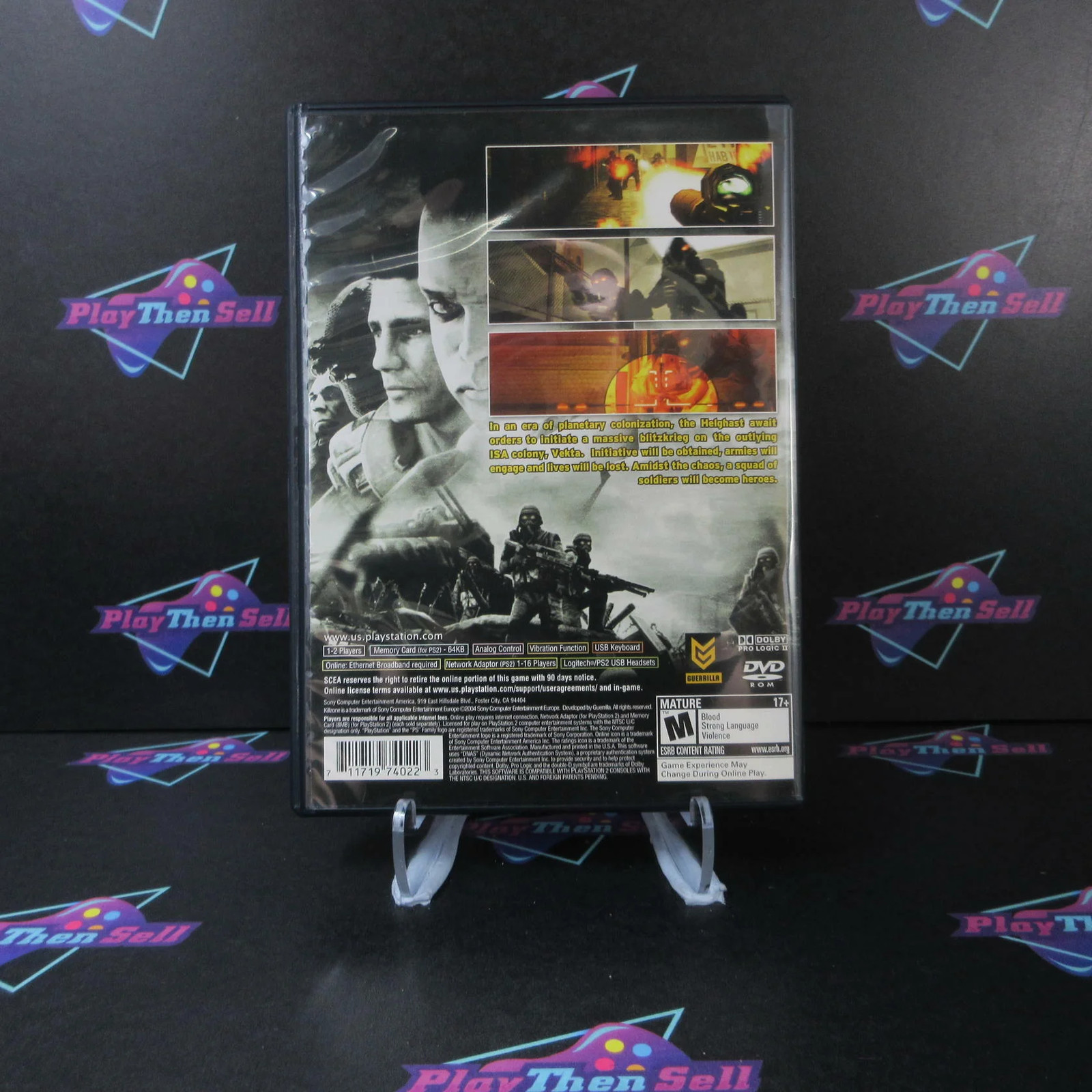 Killzone PS2 PlayStation 2 – Very Good – 1 Year Warranty