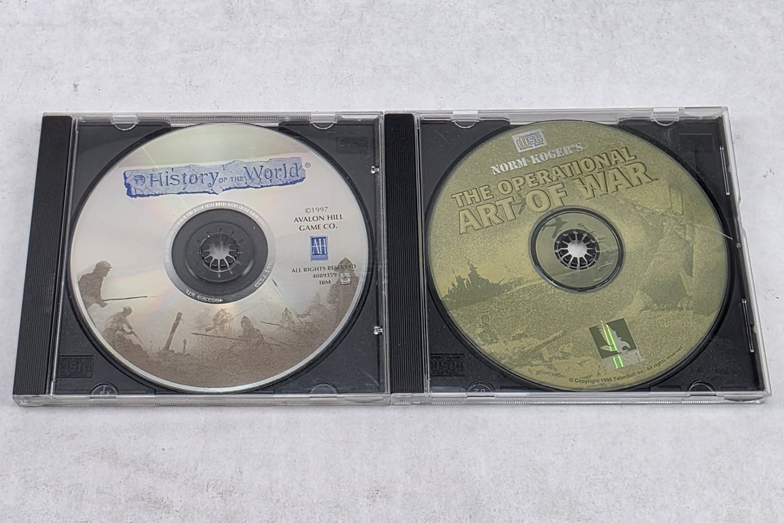 Lot of 9 Vintage 90’s Military War Strategy Software PC Games CD-Rom