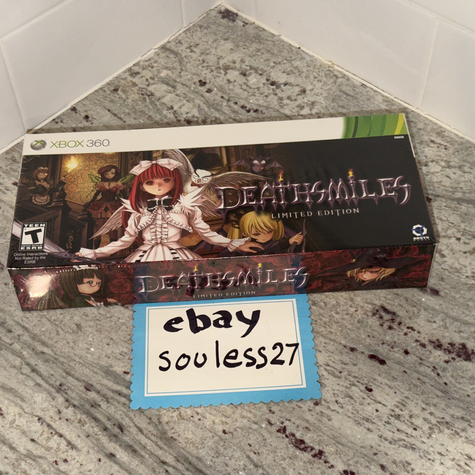 Deathsmiles Limited Edition (Microsoft Xbox 360, 2010) Brand New Factory Sealed