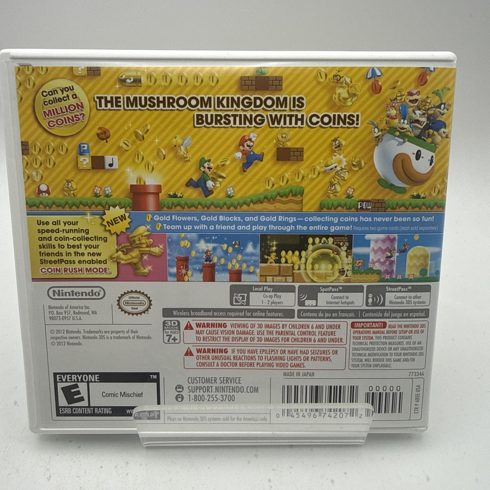 New Super Mario Bros. 2 Nintendo 3DS – Free Shipping