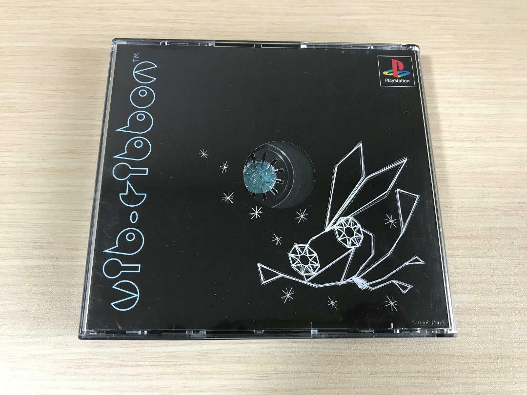 PS1 Vib-Ribbon Sony PlayStation 1 Retro game Japan import Rare