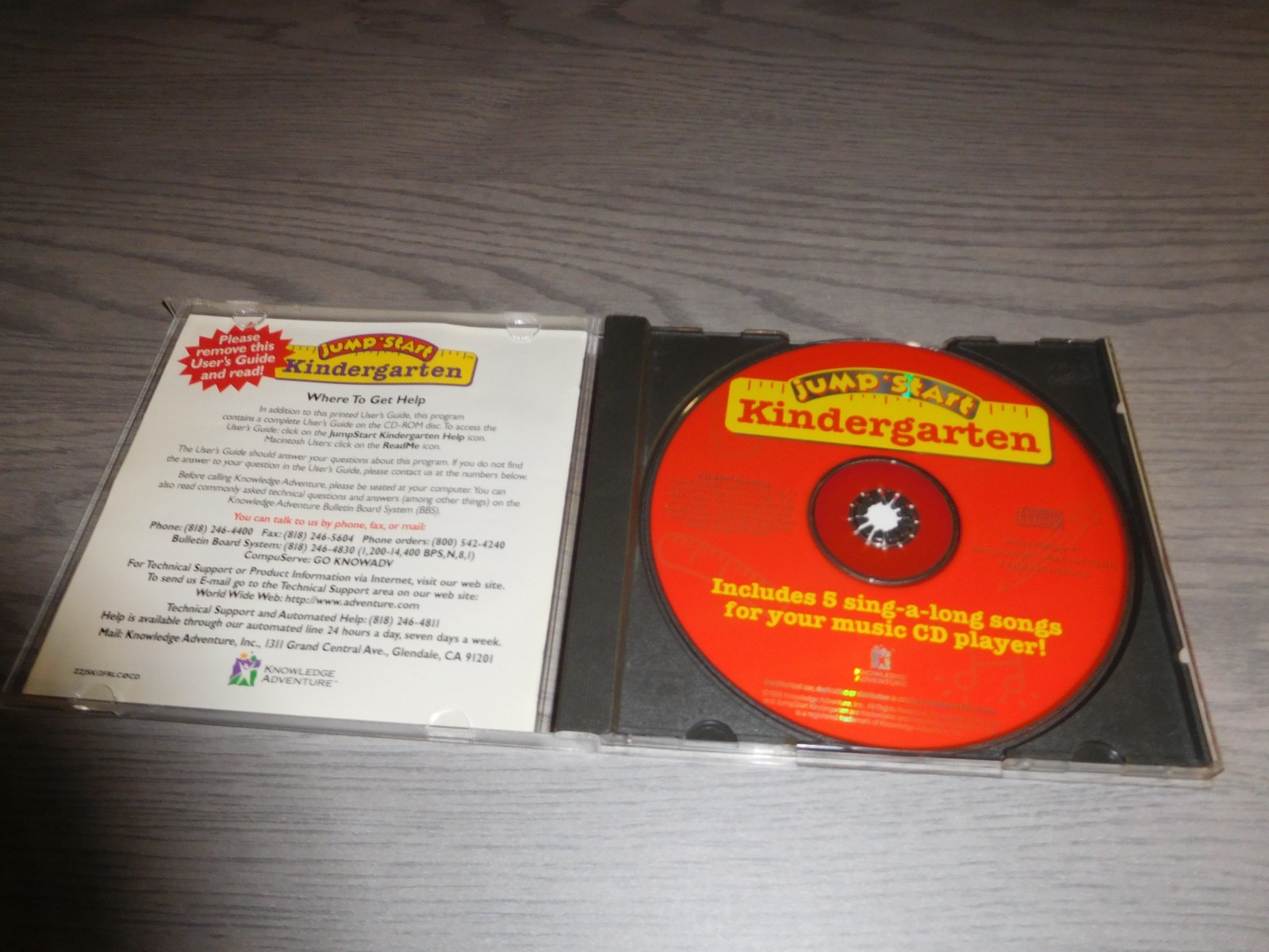 JumpStart Kindergarten PC Game