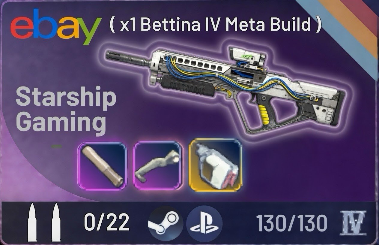 🔥Arc Raiders Bettina IV ( 1x ) MAX Attachment fully repaired KINETIC CONVERTOR
