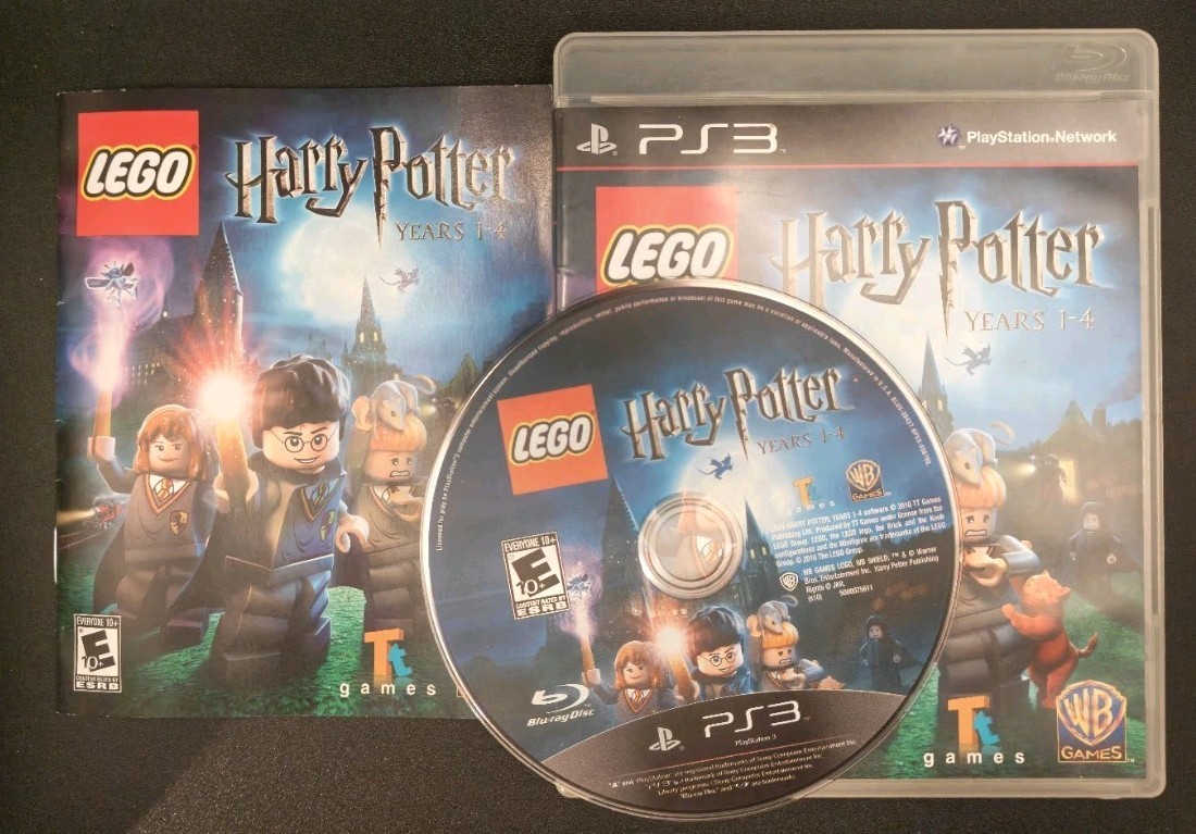 LEGO Harry Potter: Years 1-4 (Sony PlayStation 3, 2010) PS3 Mint Disc CIB Tested