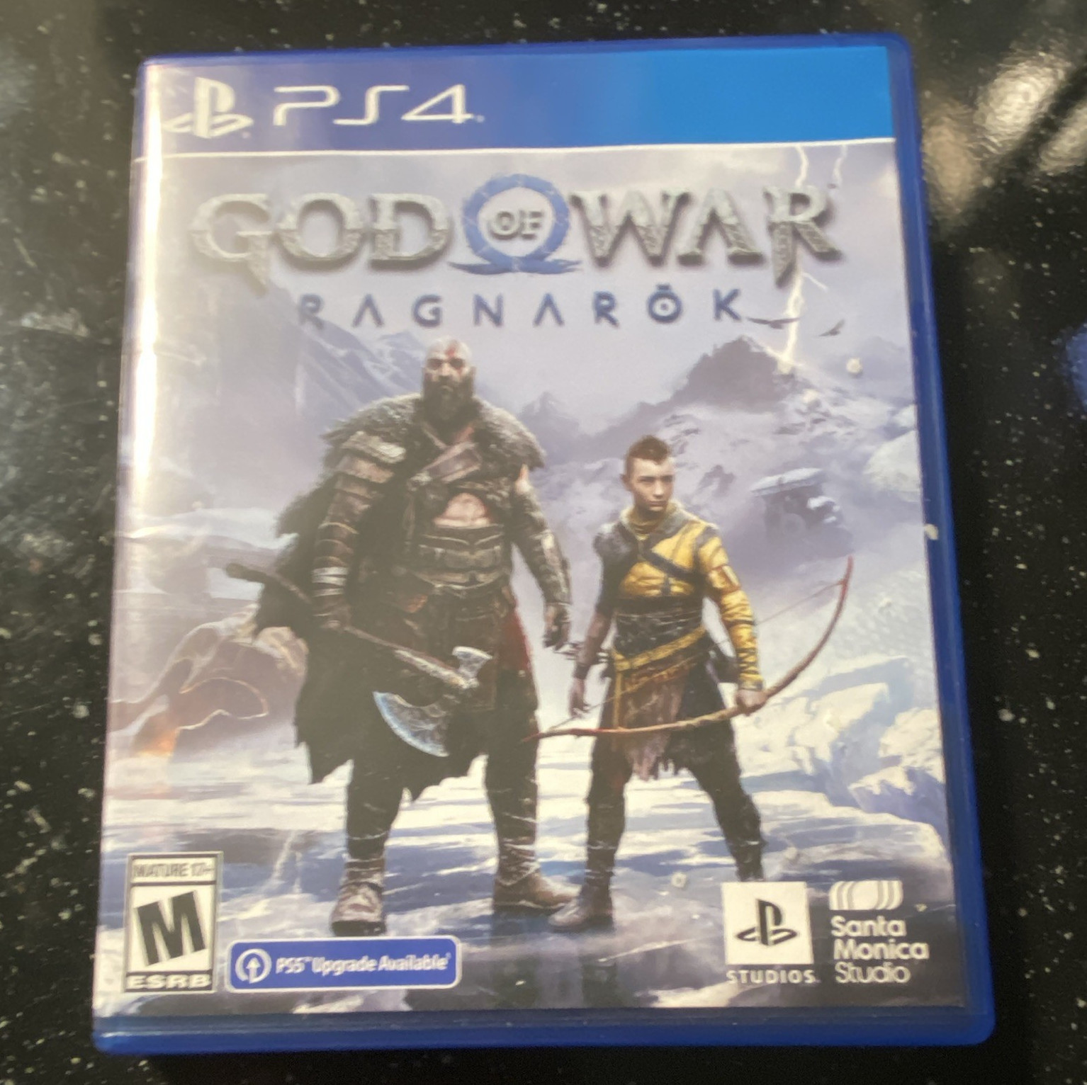 Sony Interactive Entertainment God of War Ragnarök PS4 M Data Disc & Case