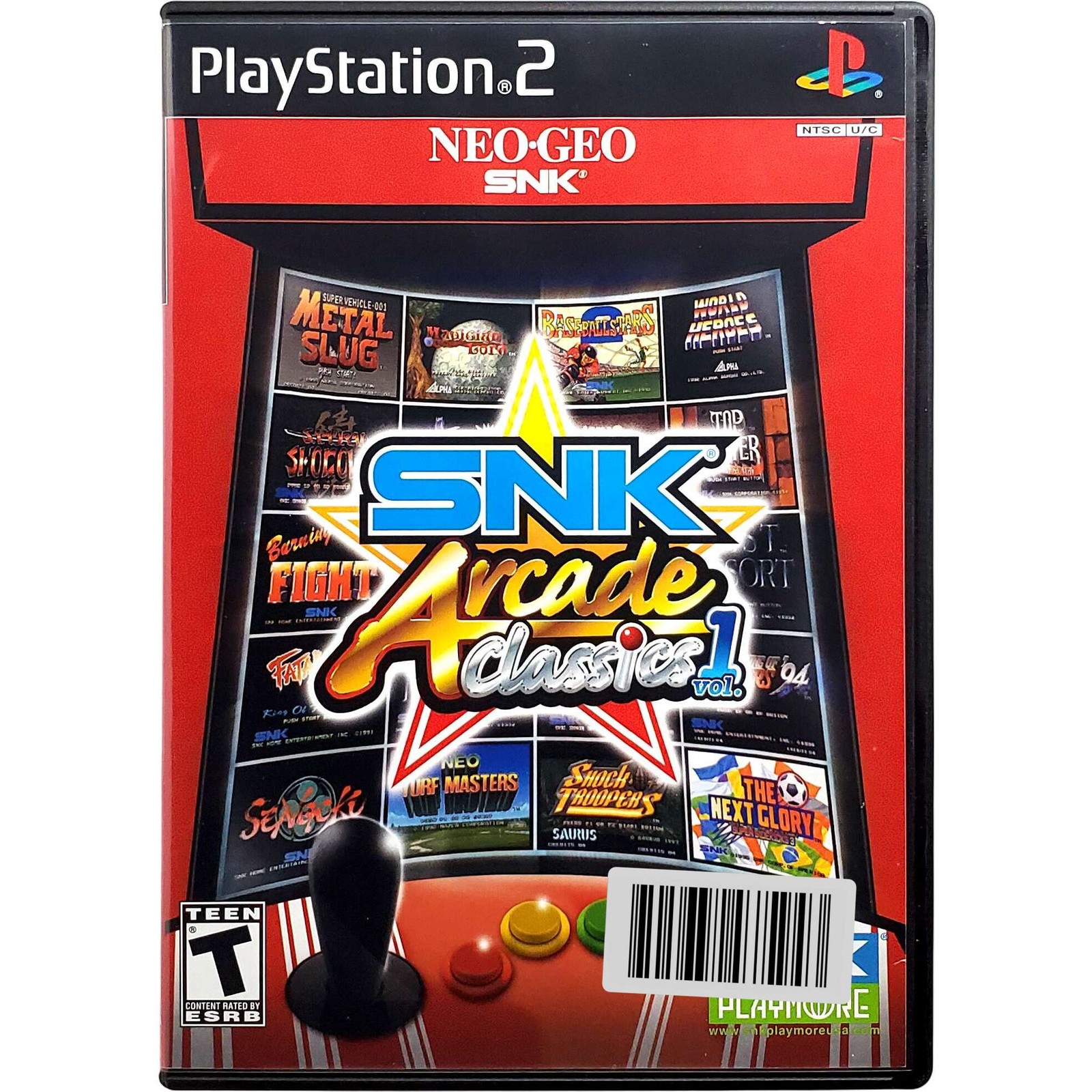 SNK Arcade Classics Volume 1 – Sony Playstation 2 PS2 Tested 1Y Guarantee