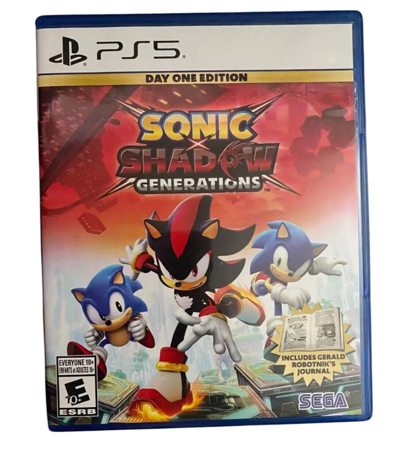 Sonic Shadow Generations Day One Edition PS5 Game Sega Action Adventure