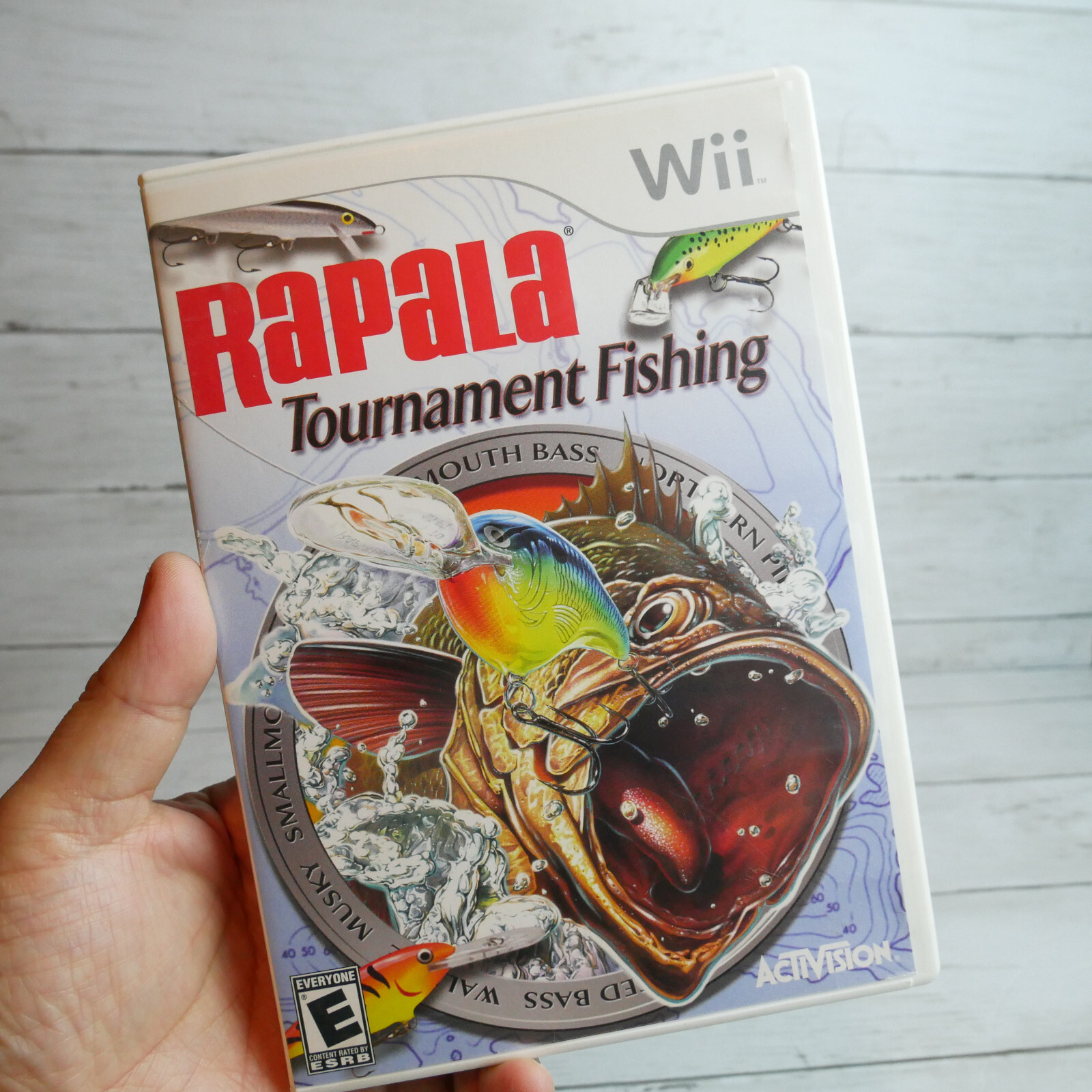 Rapala Tournament Fishing – Nintendo Wii Complete With Manual