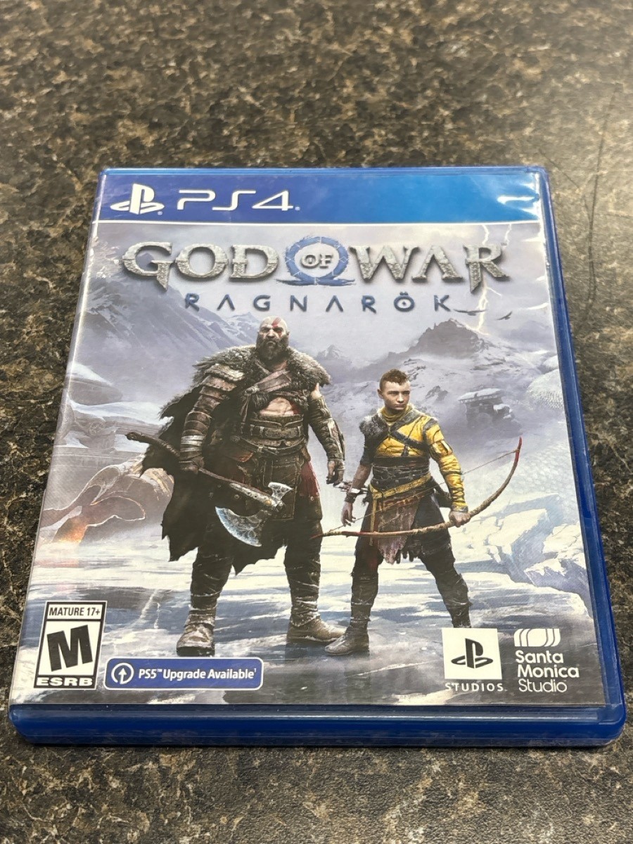 USED SONY GOD OF WAR RAGNAROK VIDEO GAME FOR PLAYSTATION 4 (QUI005369)