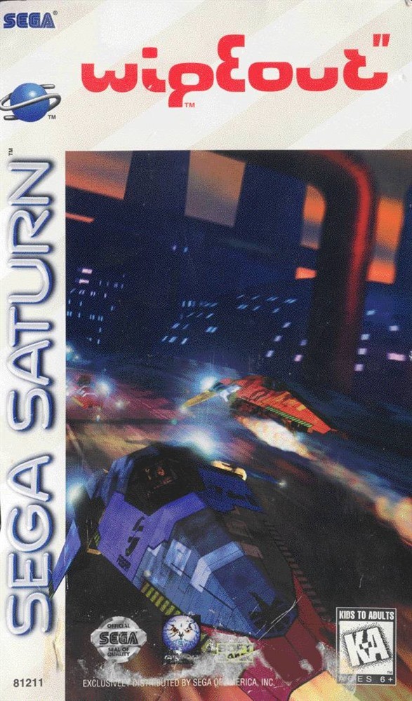 Wipeout (Saturn, 1996) Game Disk Only