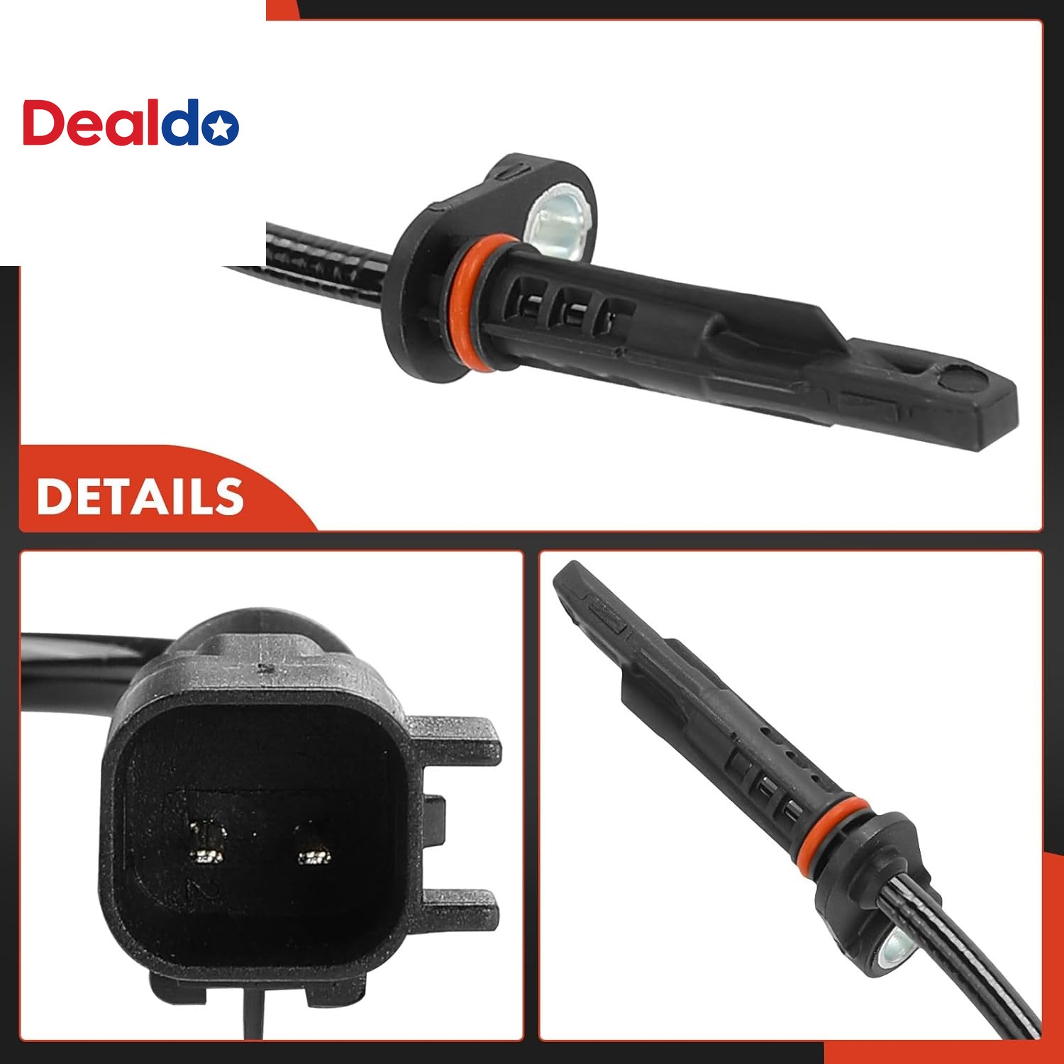 4PC Set Front & Rear ABS Wheel Speed Sensor Compatible with Ford Models – Ranger