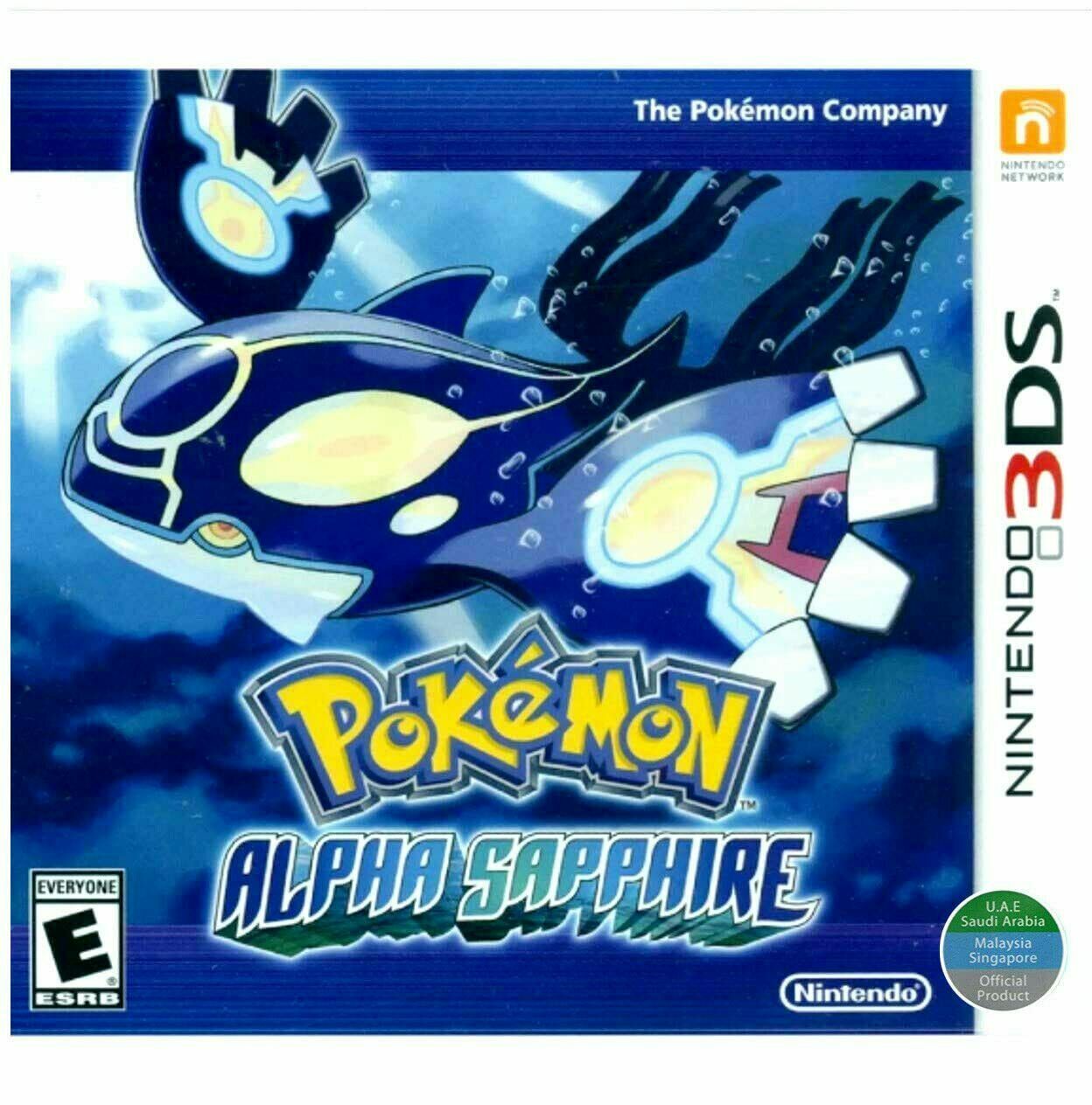 Pokemon Alpha Sapphire Nintendo 3DS Game Brand New – World Edition