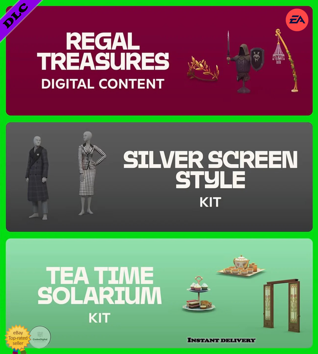 The Sims 4 – Royalty & Legacy Pre-Order Bonus DLC EA App / PC [GLOBAL]