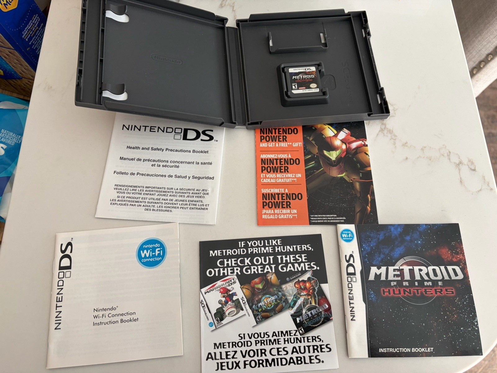 Metroid Prime: Hunters (Nintendo DS, 2006) Complete – Tested & Working!