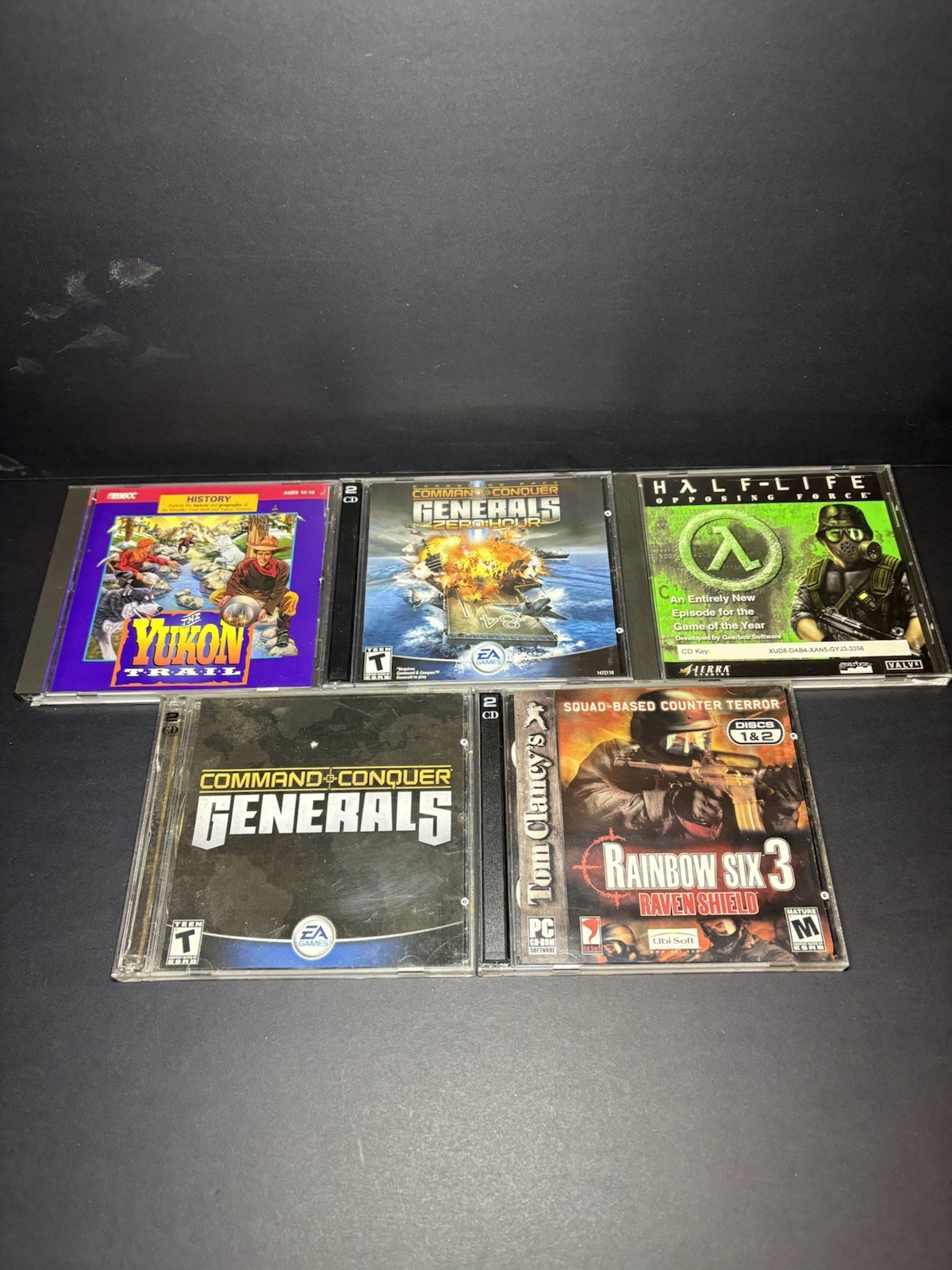 PC Game Lot All In Their Cases