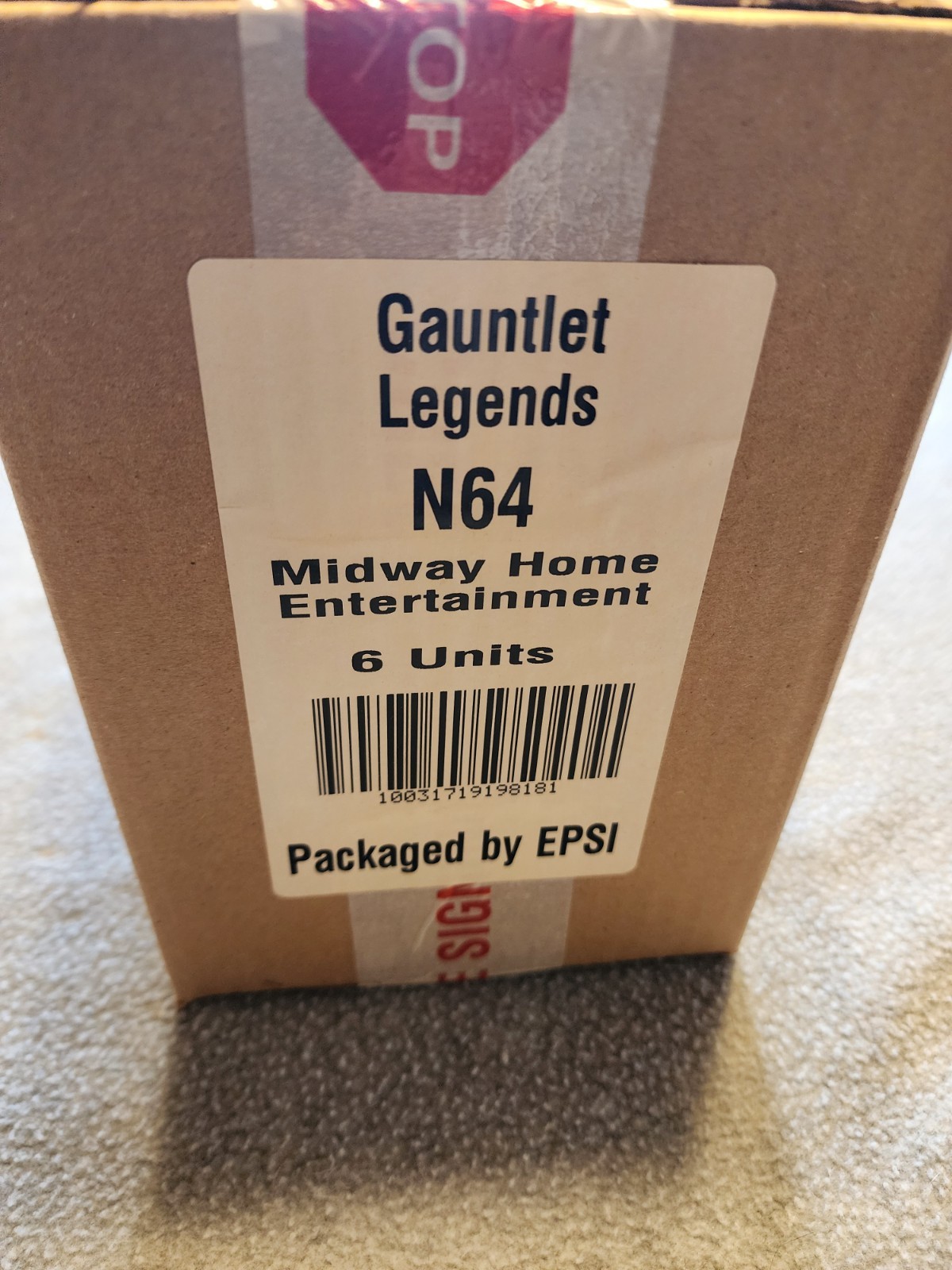 Gauntlet Legends N64 Factory Sealed case of 6