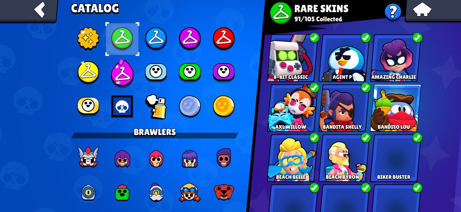 62K TROPHY/35Max Brawler/25Hyper/ 104/104Brawler/7 LEG/13 Mithic/77 Epic/Cheap