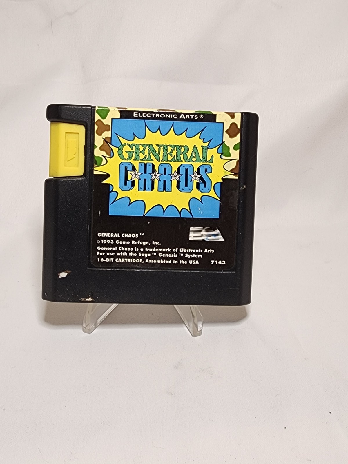 General Chaos Sega Genesis No Manual No Box. Working
