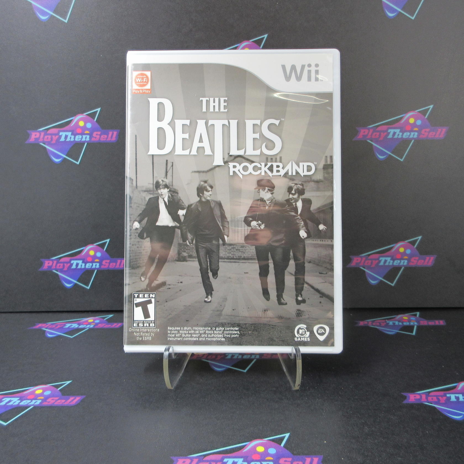 The Beatles RockBand Game Only Nintendo Wii Complete – 1 Year Warranty EX Cond