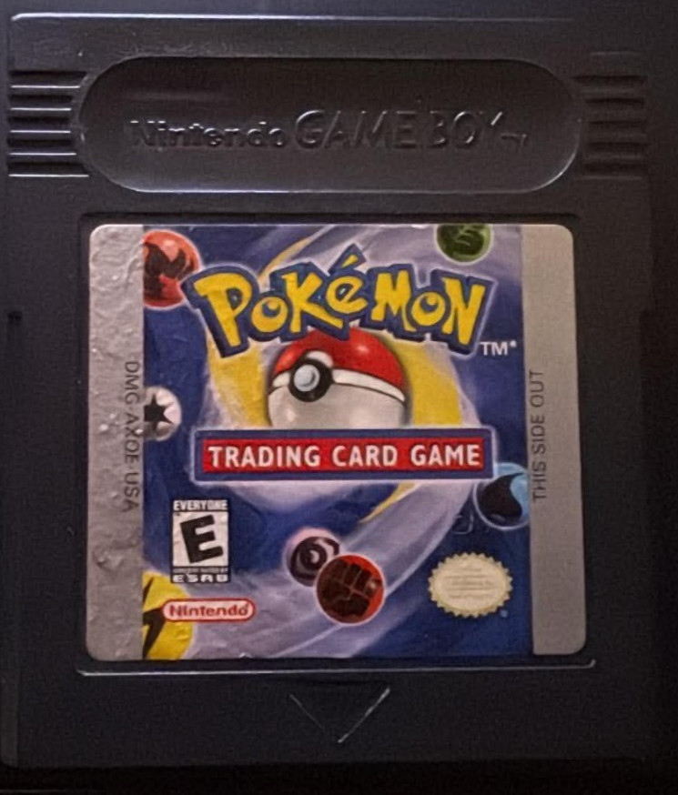 Pokémon Trading Card Game For Nintendo Gameboy 1998 Tested Saves