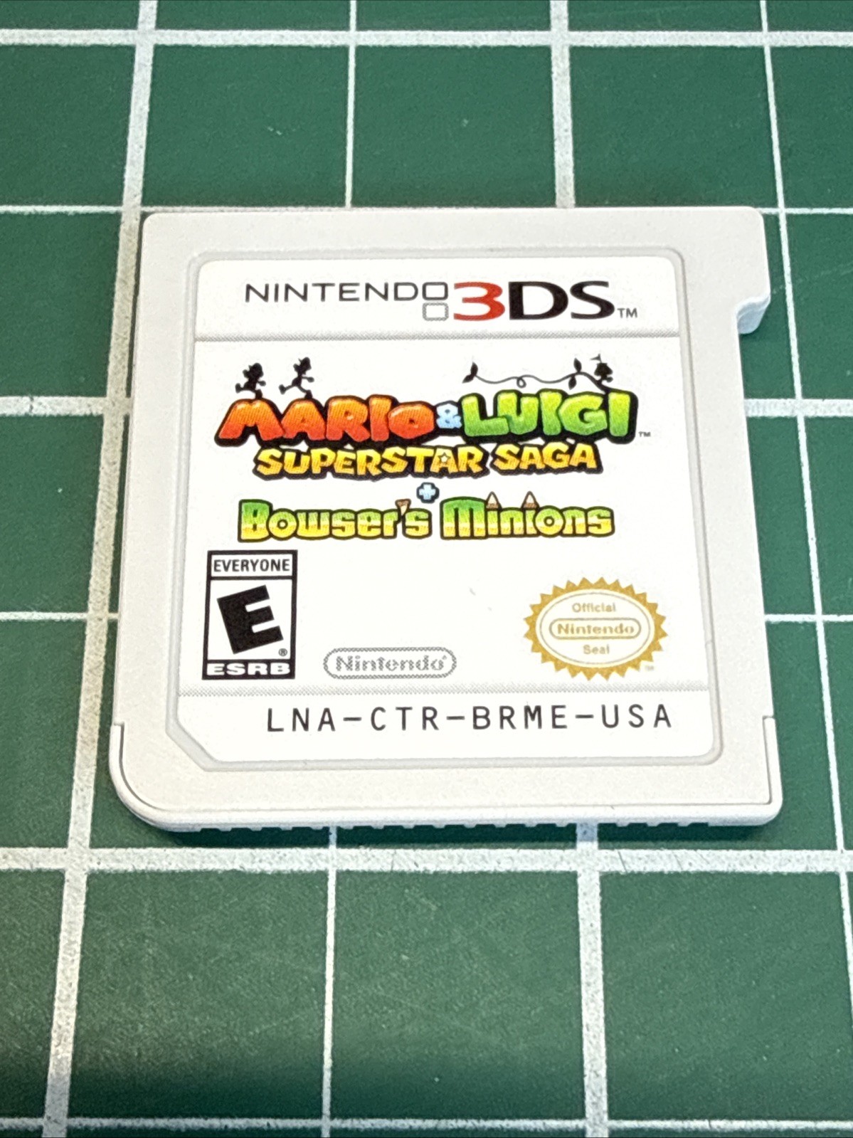 Mario & Luigi: Superstar Saga + Bowser’s Minions (3DS, 2017) CARTRIDGE ONLY