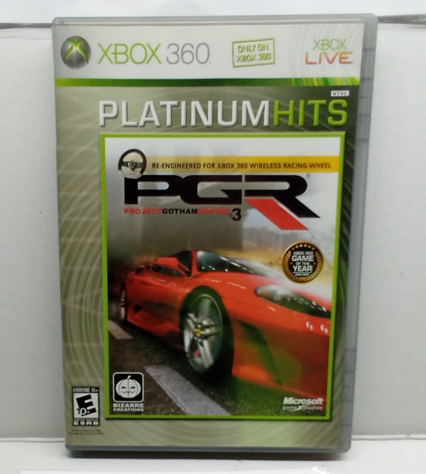 Project Gotham Racing 3 (Xbox 360, 2005) Complete Tested Working – Free Ship