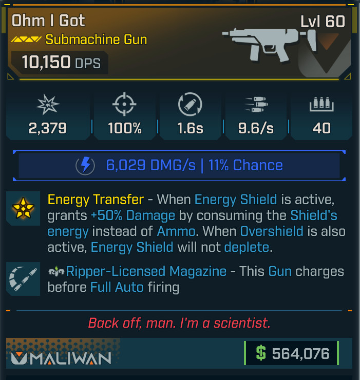 Borderlands 4 OP⭐NEW WATT WITCH VEX 2.0⭐LEVEL 60⭐ MOXSY BUILD