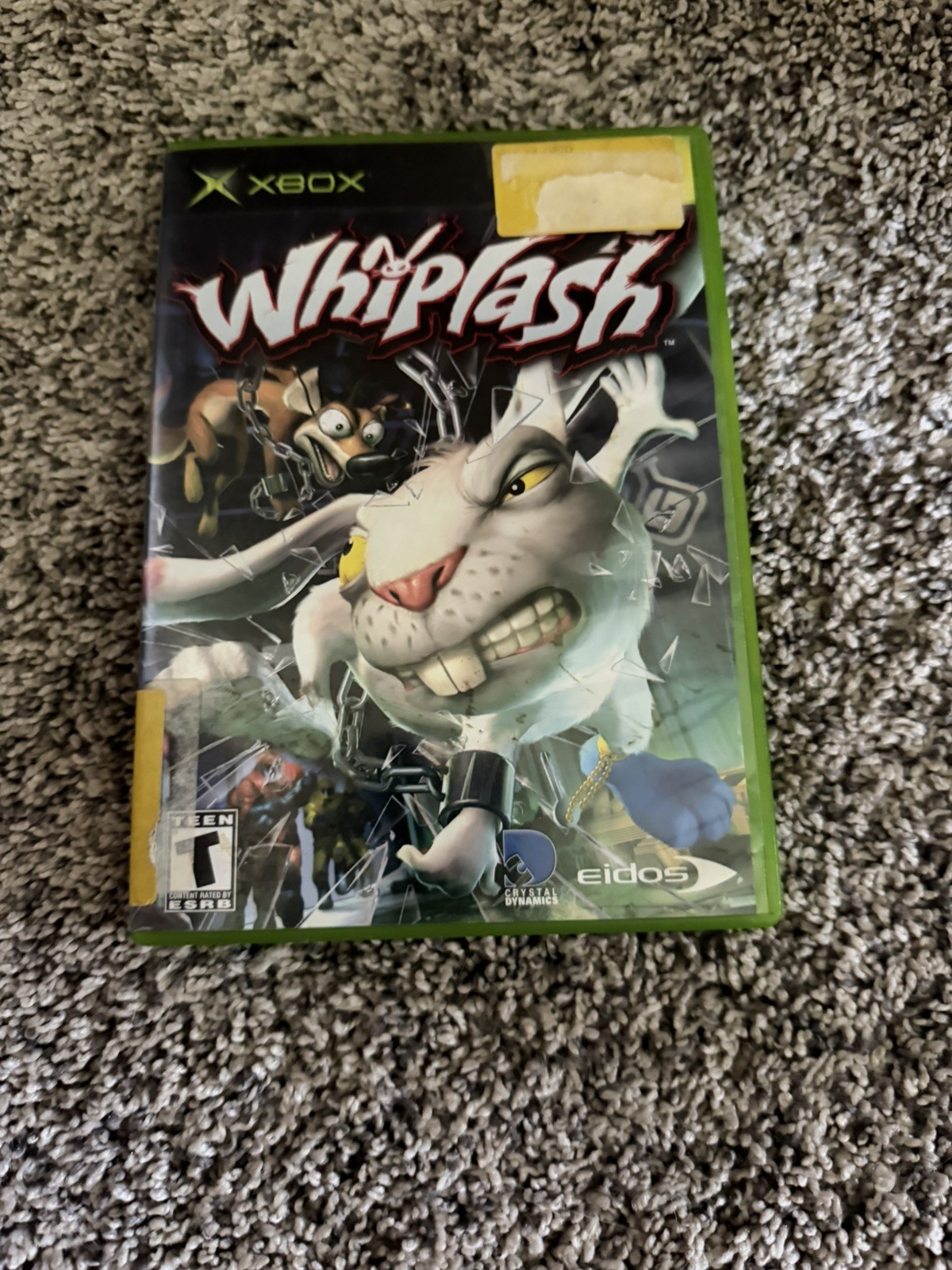 Whiplash (Microsoft Xbox, 2003) CIB Manual Included