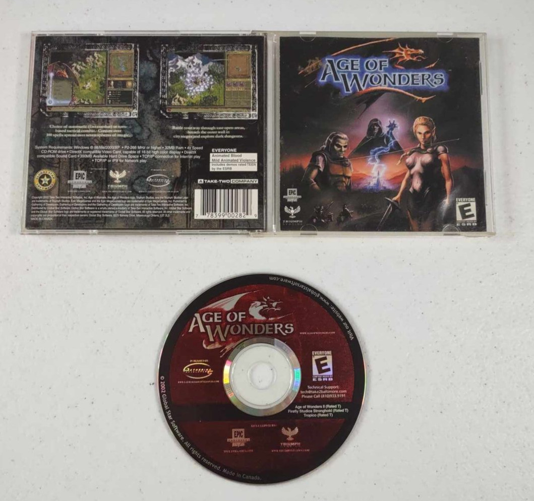 Age of Wonders (PC, 1999) Epic MegaGames Triumph