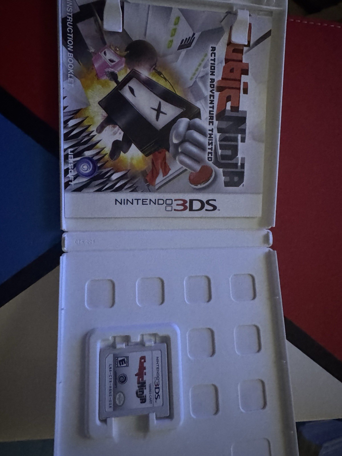 Ubisoft Cubic Ninja Nintendo 3DS Action & Adventure E-Everyone Complete Manual