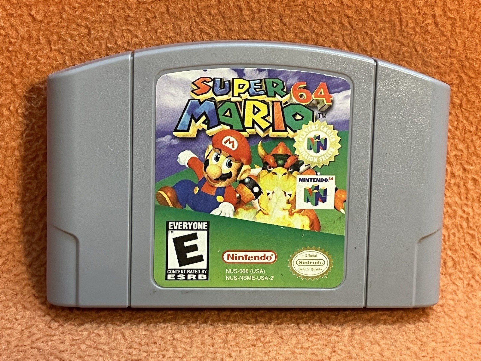Super Mario 64 Nintendo 64 N64 Original Authentic Classic Game!