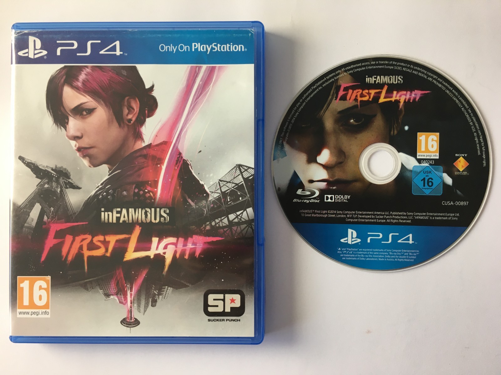 Infamous First Light (Region Free, Works Worldwide) PS4 Playstation 4 G1