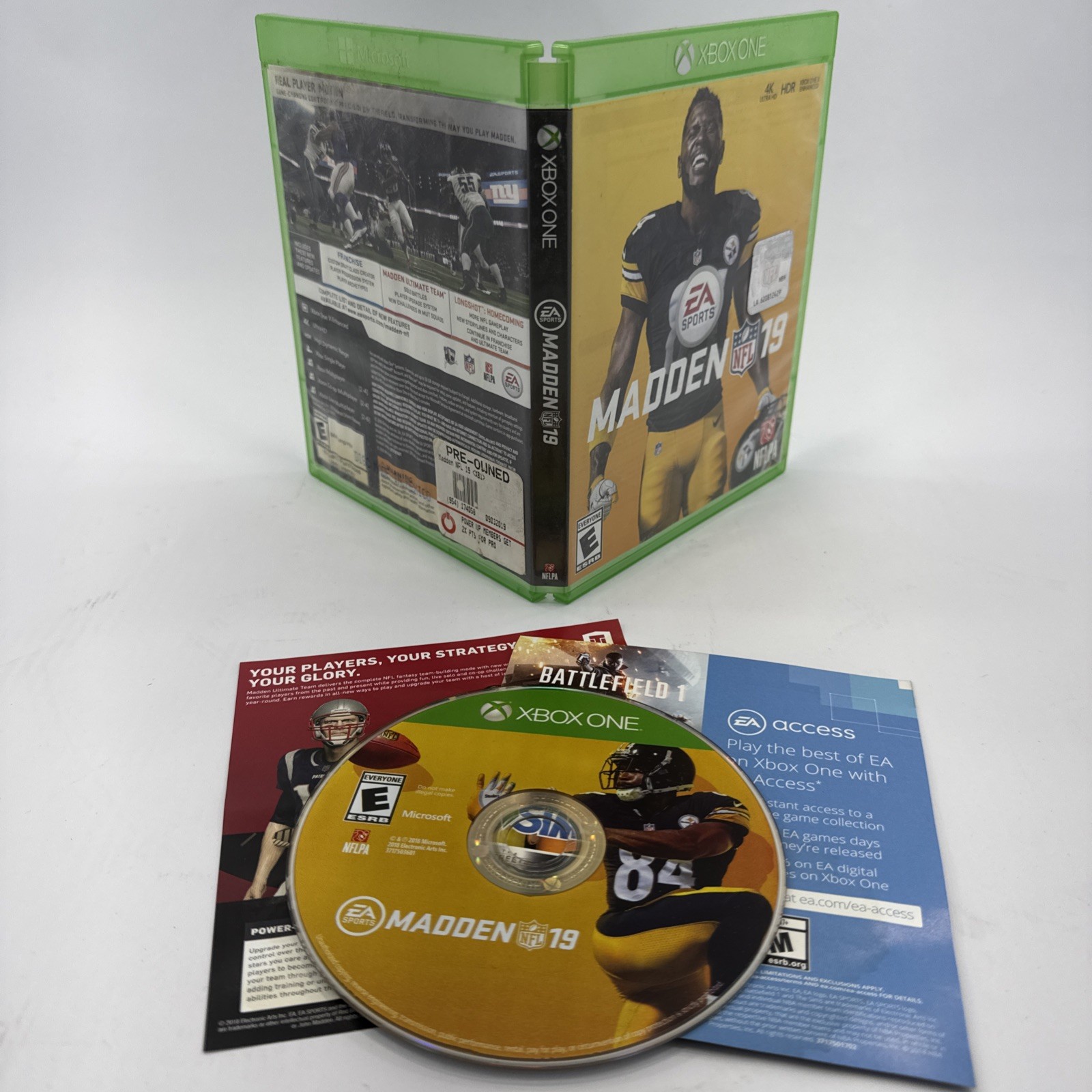Xbox One Madden NFL 19 – EA Sports Football Game 4K HDR rare top #1 choice best