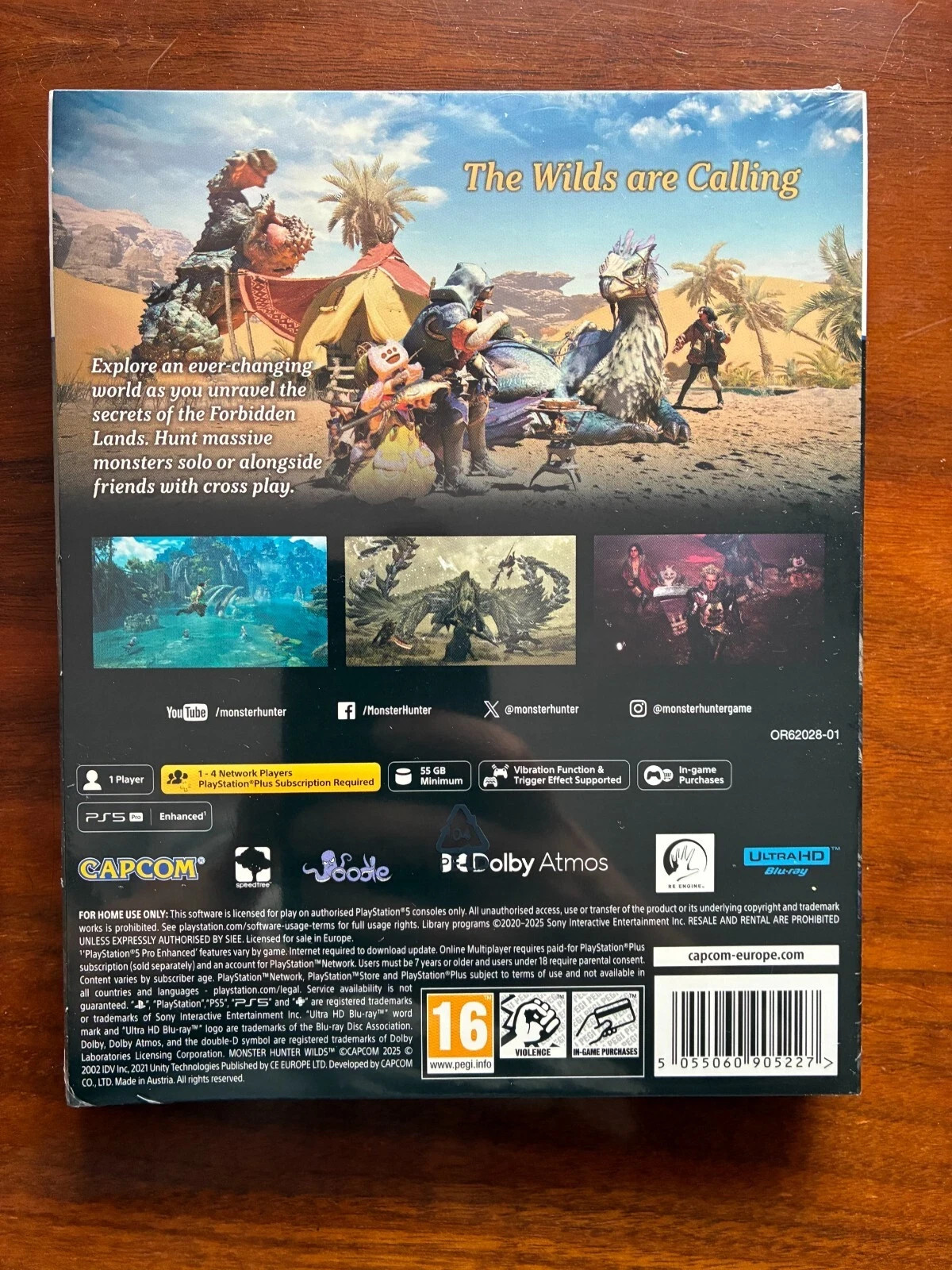 Monster Hunter Wilds Special Steelbook Edition Sony Ps5 New Limited Collector’s