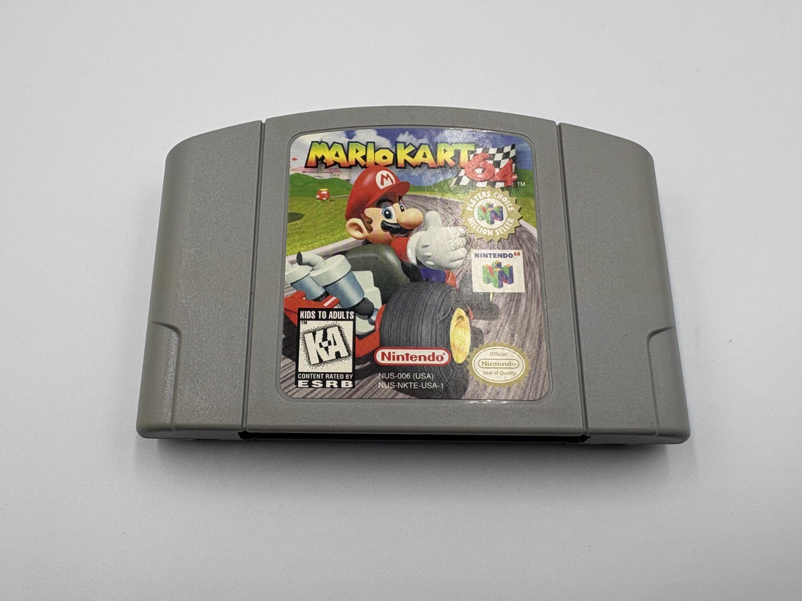 Mario Kart 64 (Nintendo 64, 1997) N64 Authentic Cartridge Only – TESTED