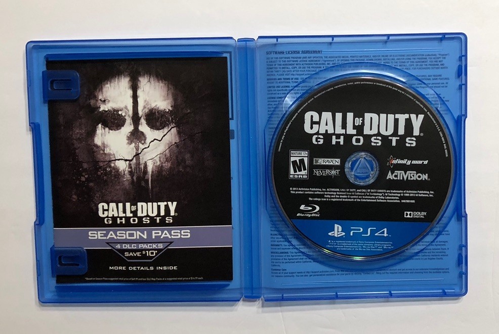 CALL OF DUTY SONY PLAYSTATION 4 GAME LOT OF (5) PS4 WWII BLACK OPS 3 GHOSTS
