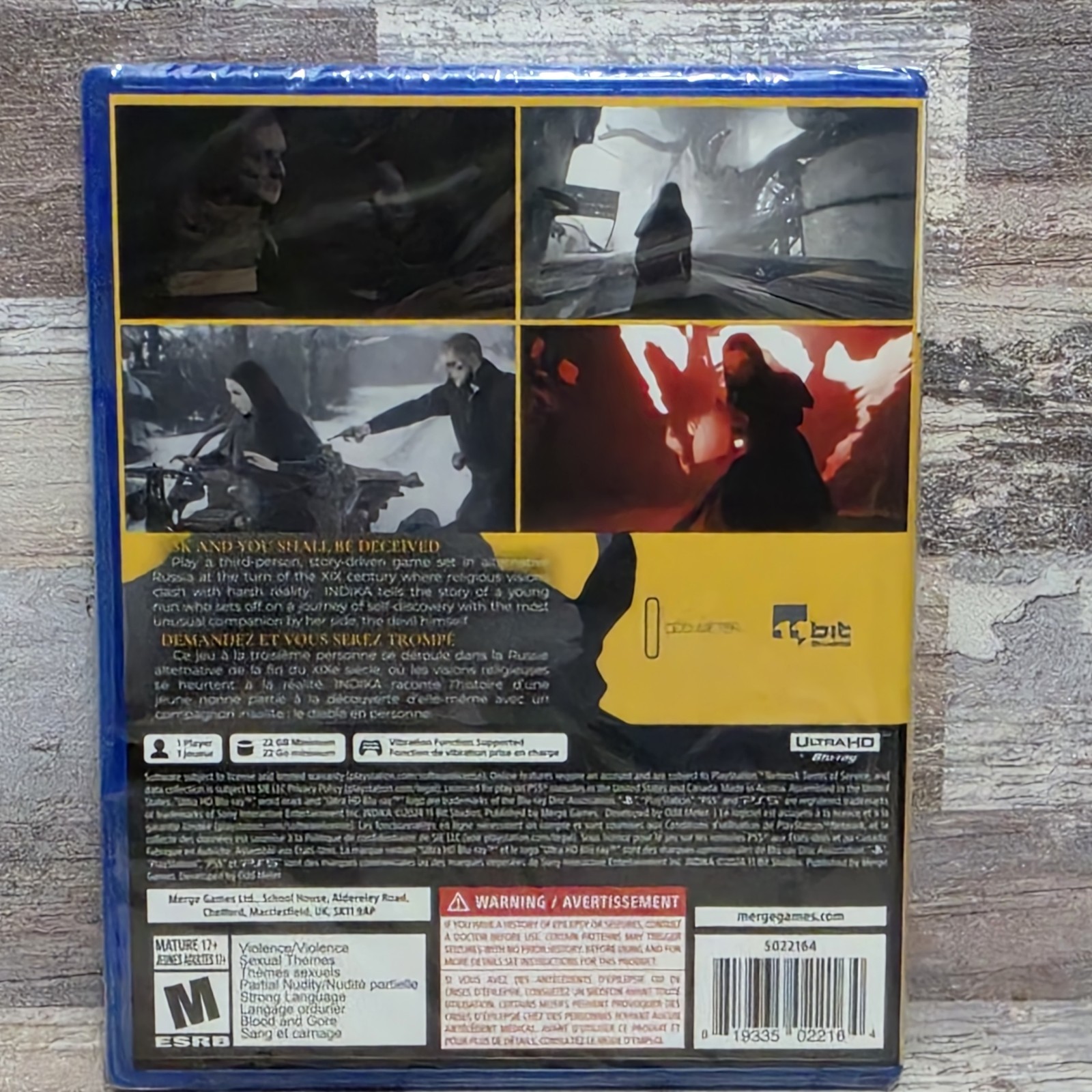 INDIKA – PlayStation 5 – Brand NEW, Factory Sealed