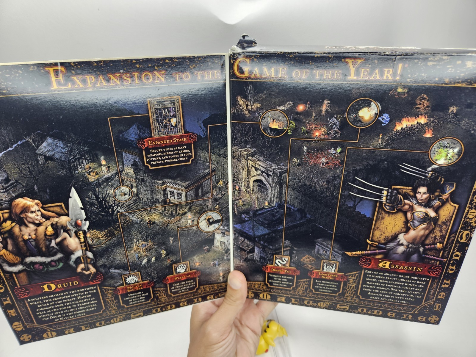 Diablo II + Diablo II Expansion Set: Lord of Destruction Box Set W/poster Pc