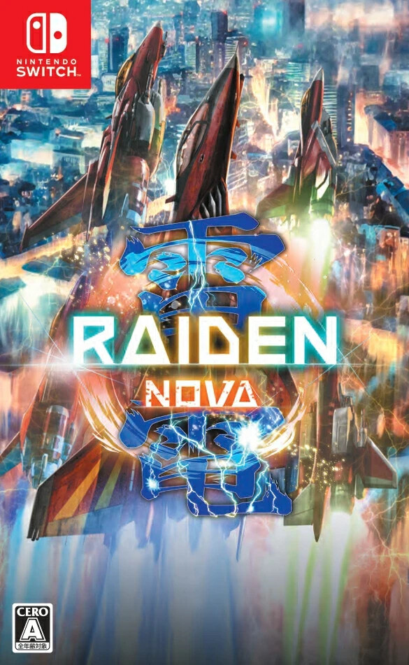 Raiden NOVA Unopened SW Nintendo Switch Moss shooting Video Game Sealed Japan