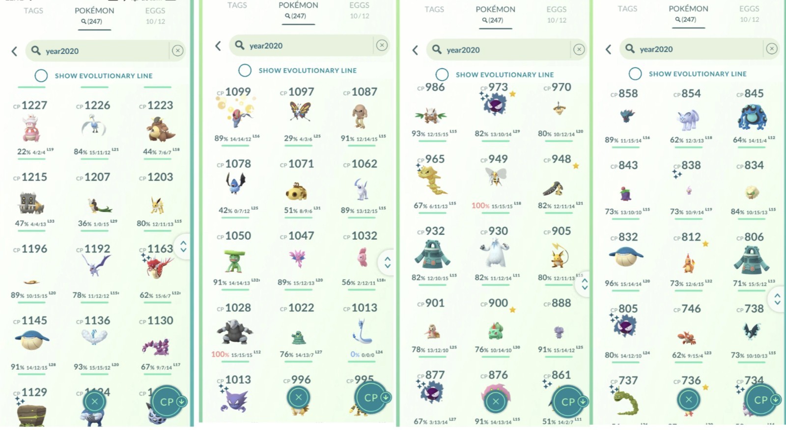 2016 Pokémon Gó Accoůnt Level 70 | 219 SHINY | 65 LEGENDARY | 10 MIL STARDUST