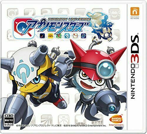 USED Nintendo 3DS Digimon universe app Monsters (language/Japanese)
